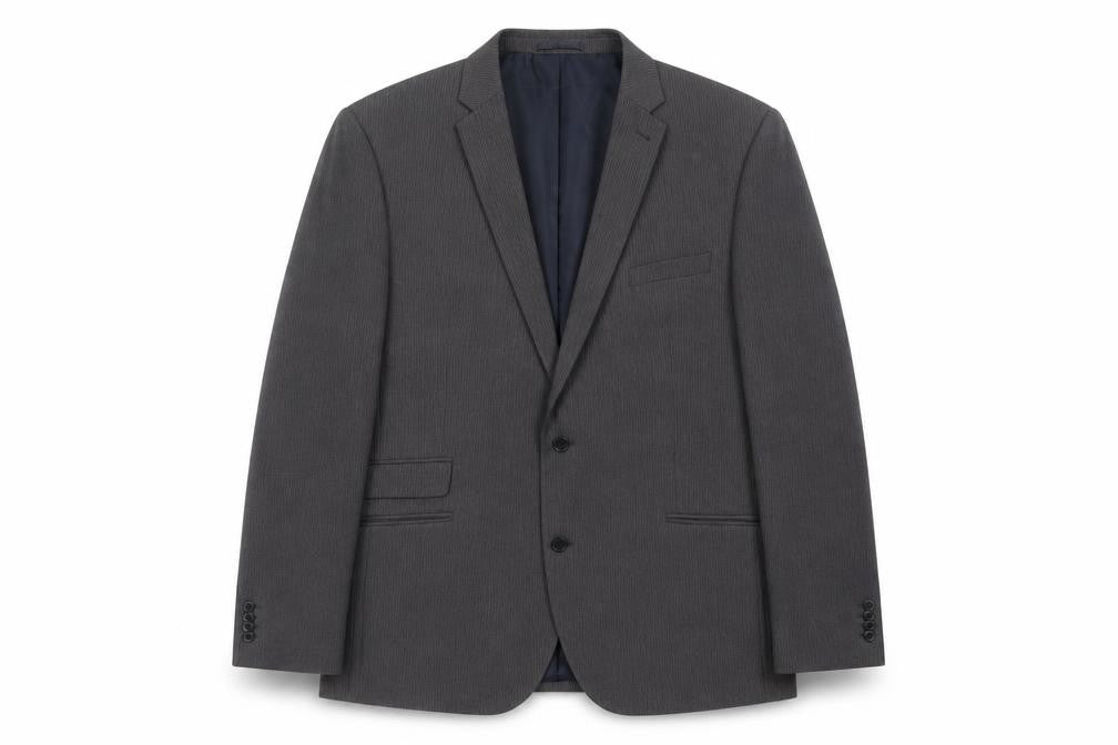 Front view of Taylor & Wright Men's Grey Blazer 48L Regular Fit Jacket