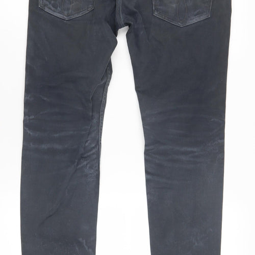 Calvin Klein Men's Black Straight Jeans Size 32
