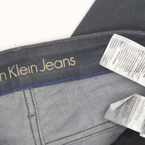 Calvin Klein Men's Black Straight Jeans Size 32