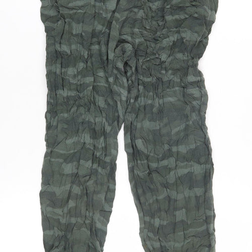 American Eagle Women's Green Camouflage Jogger M