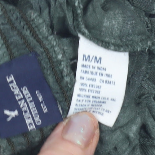 American Eagle Women's Green Camouflage Jogger M