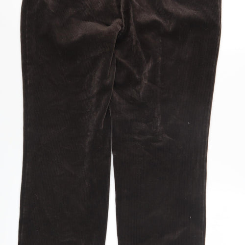 Finnkarelia Women's Black Corduroy Trousers Size 10
