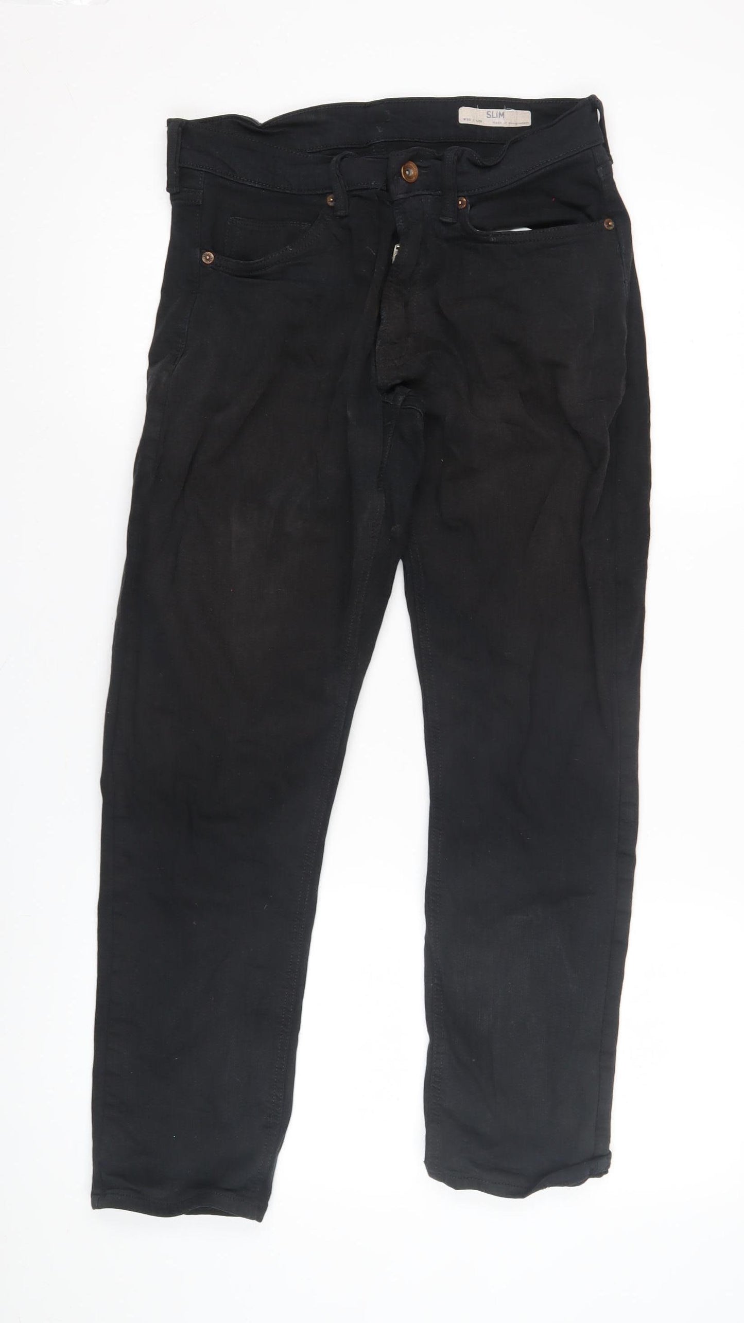 Marks and Spencer Women's Black Slim Jeans Size 30