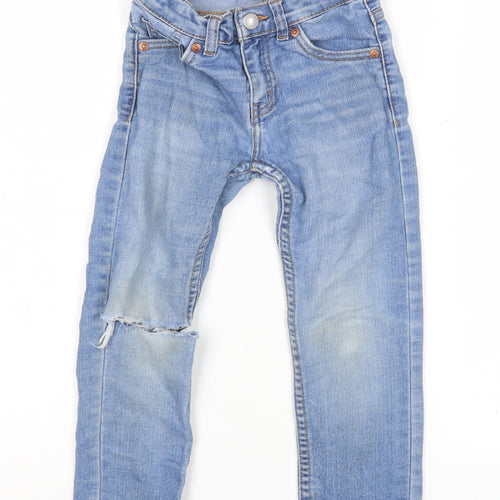 Levi's Boys Blue Skinny Jeans Size 10 Years Casual Style