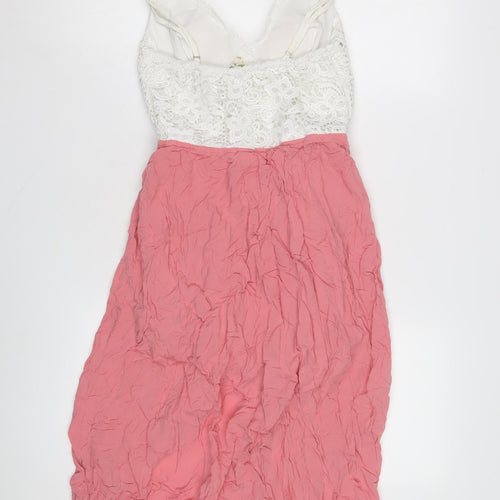 Review Women's Multicoloured Lace Dress XS