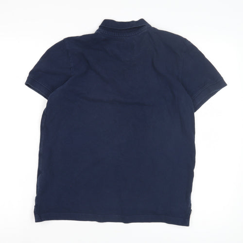 U.S. Polo Assn. Men's Blue M Collared T-Shirt