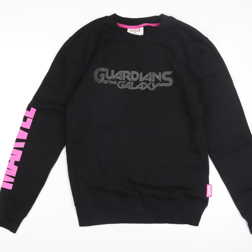 Marvel Women's XS Black Pullover Sweatshirt