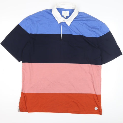 Marks and Spencer Men’s Multicoloured Polo M
