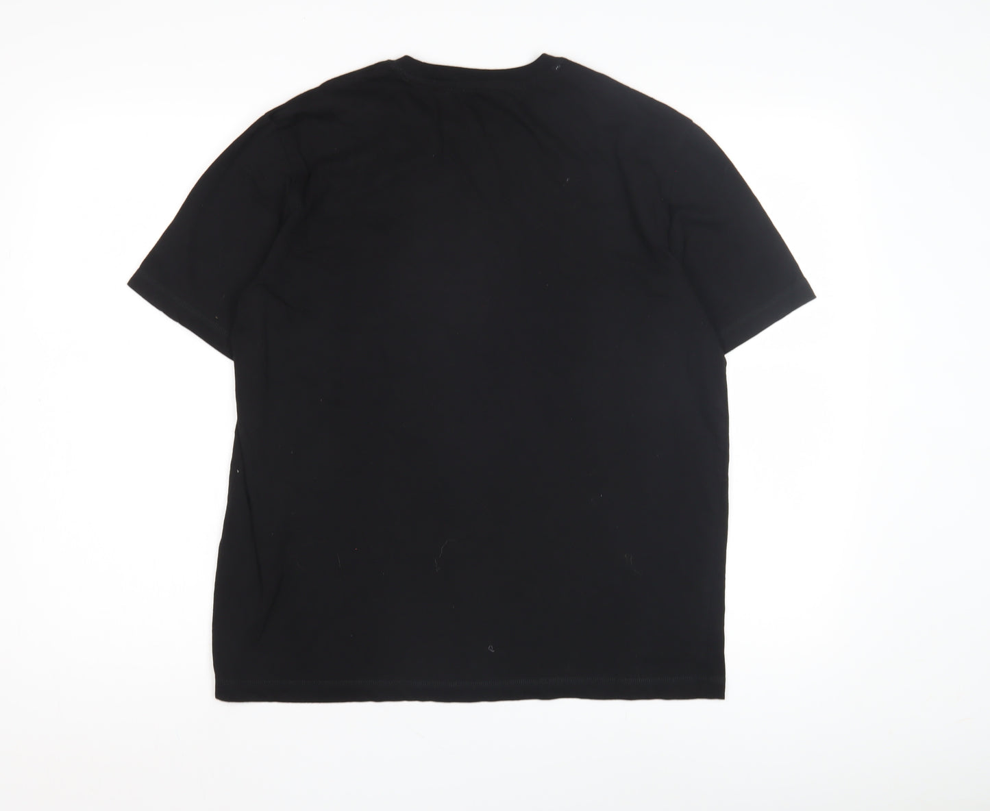 Nautica Men's Black Pyjama Top S Crew Neck