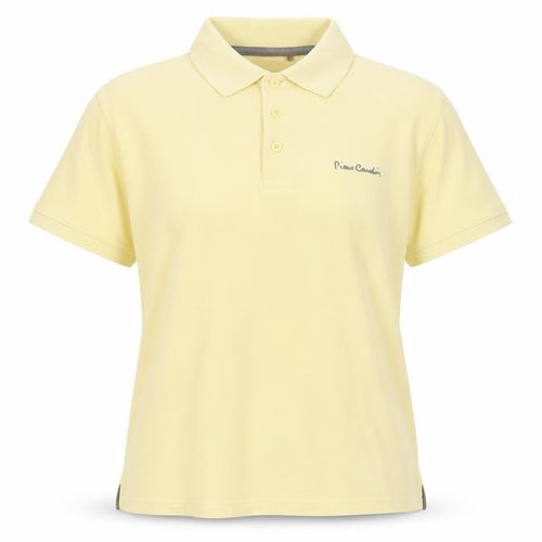Pierre Cardin Yellow Polo Shirt Size S Unisex Adults