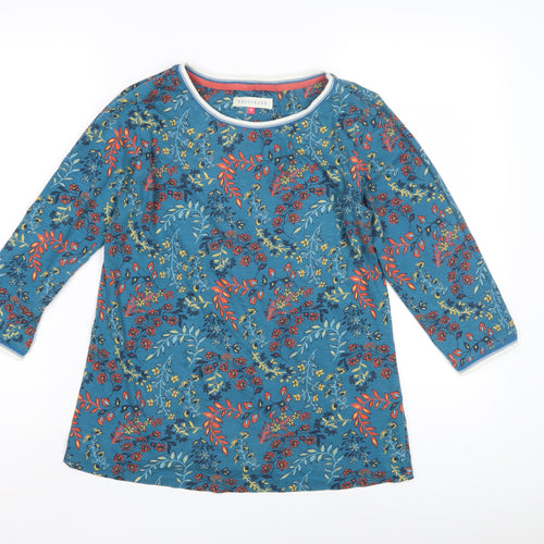 Brakeburn Women’s Floral 3/4 Sleeve Cotton Top, Size 8