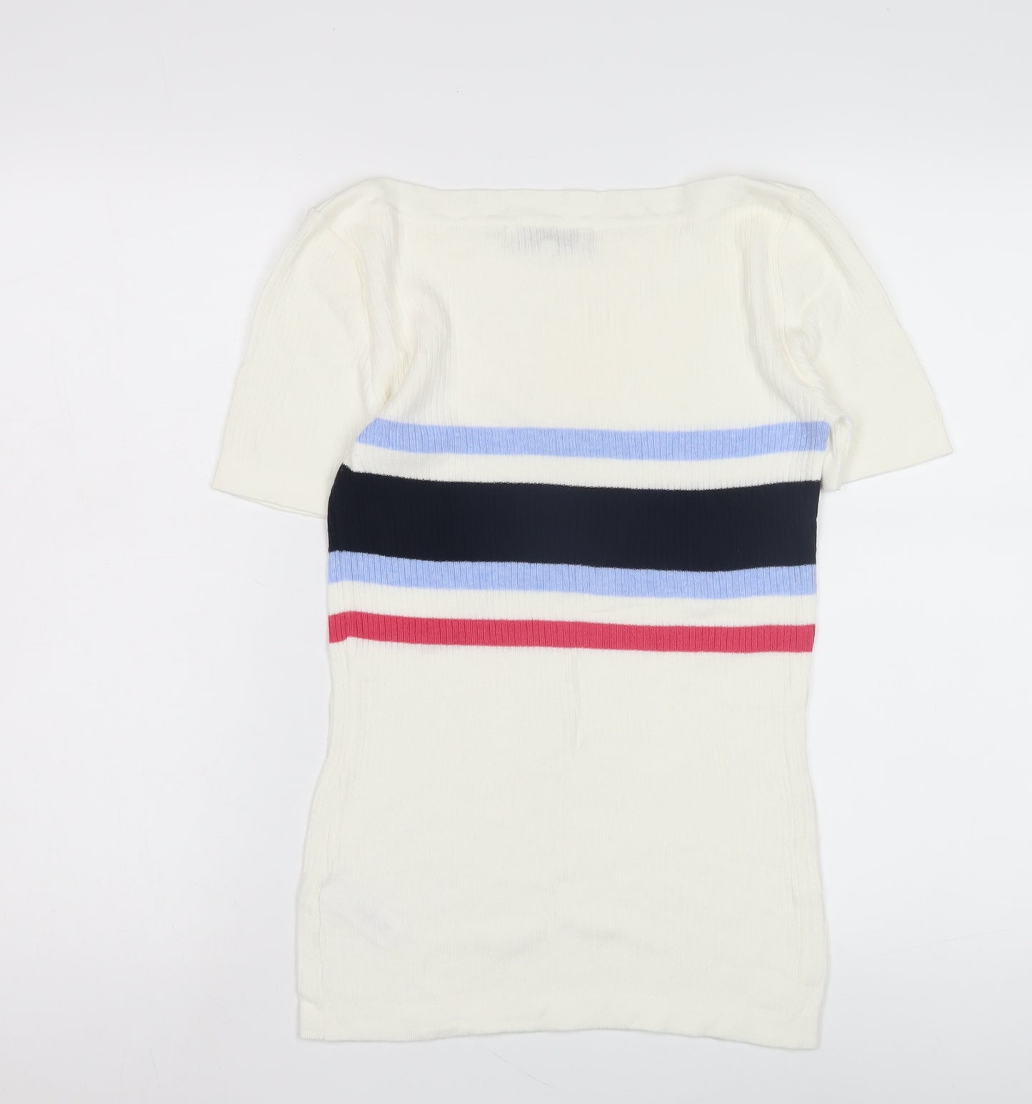 Next Women's Multicoloured Striped Jersey T-Shirt