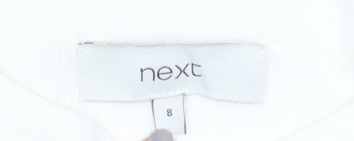 Next Women's Multicoloured Striped Jersey T-Shirt