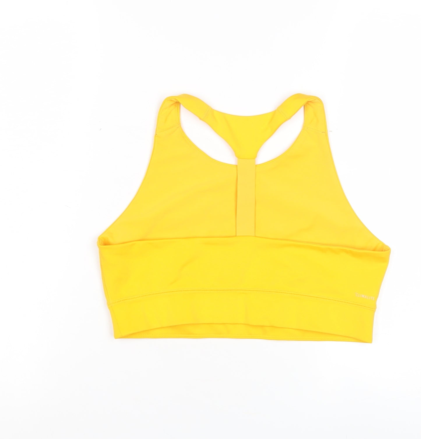 Adidas Women's Yellow Tank Top M Athletic Fit