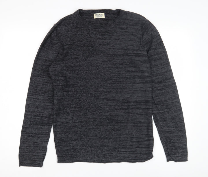 Jack & Jones Men's Black Long Sleeve Jumper - Size S