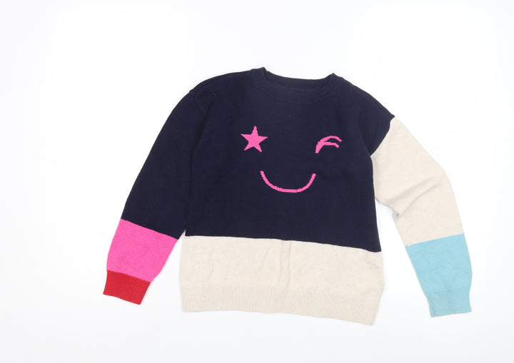 Gap Kids Multicoloured Fun Pullover Jumper for Girls M