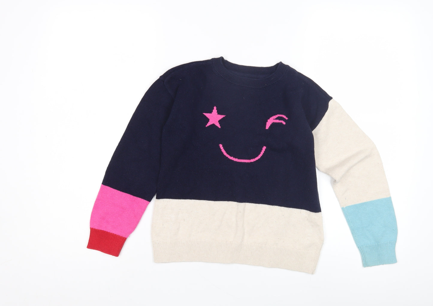 Gap Kids Multicoloured Fun Pullover Jumper for Girls M