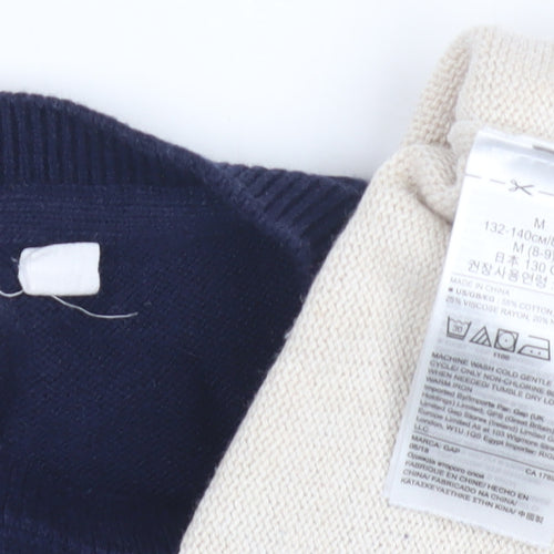 Gap Kids Multicoloured Fun Pullover Jumper for Girls M
