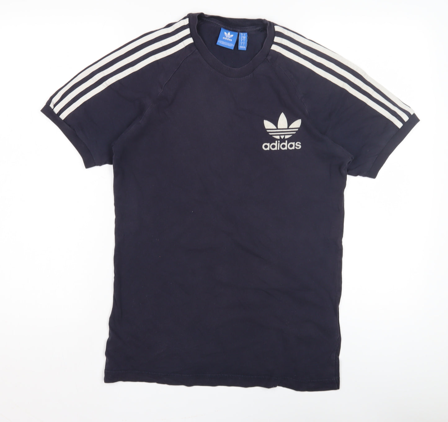 Adidas Men's Black S Logo T-Shirt, Short Sleeve