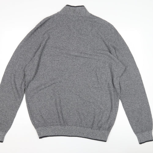 Kensington Eastside Men's Grey 2XL 1/4 Zip Sweatshirt
