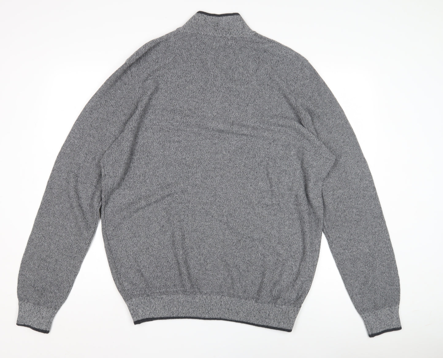 Kensington Eastside Men's Grey 2XL 1/4 Zip Sweatshirt