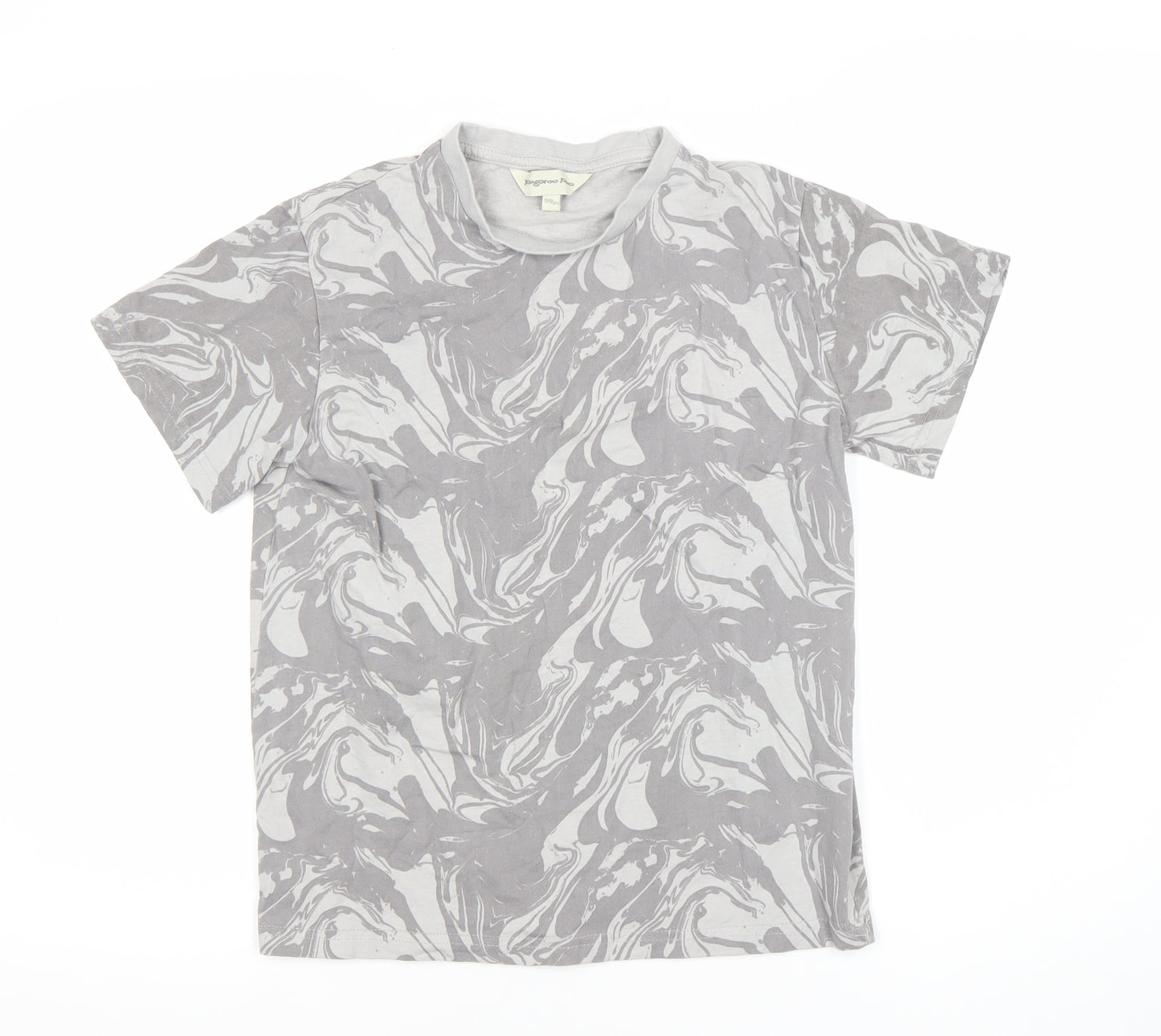 Kangaroo Poo Boys Grey Graphic T-Shirt 11-12 Years