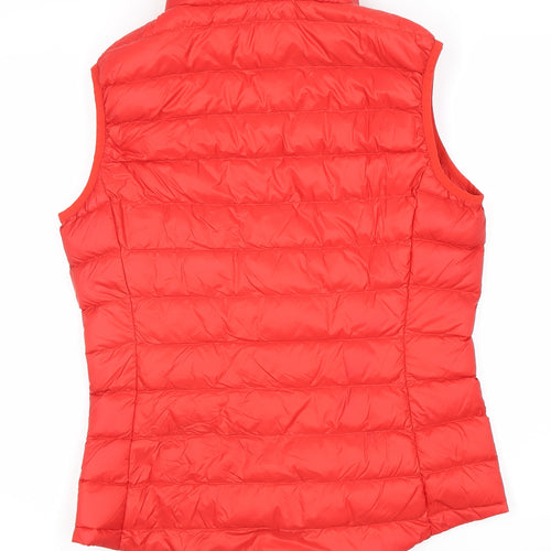 Marks and Spencer Women's Red Padded Waistcoat Size 8