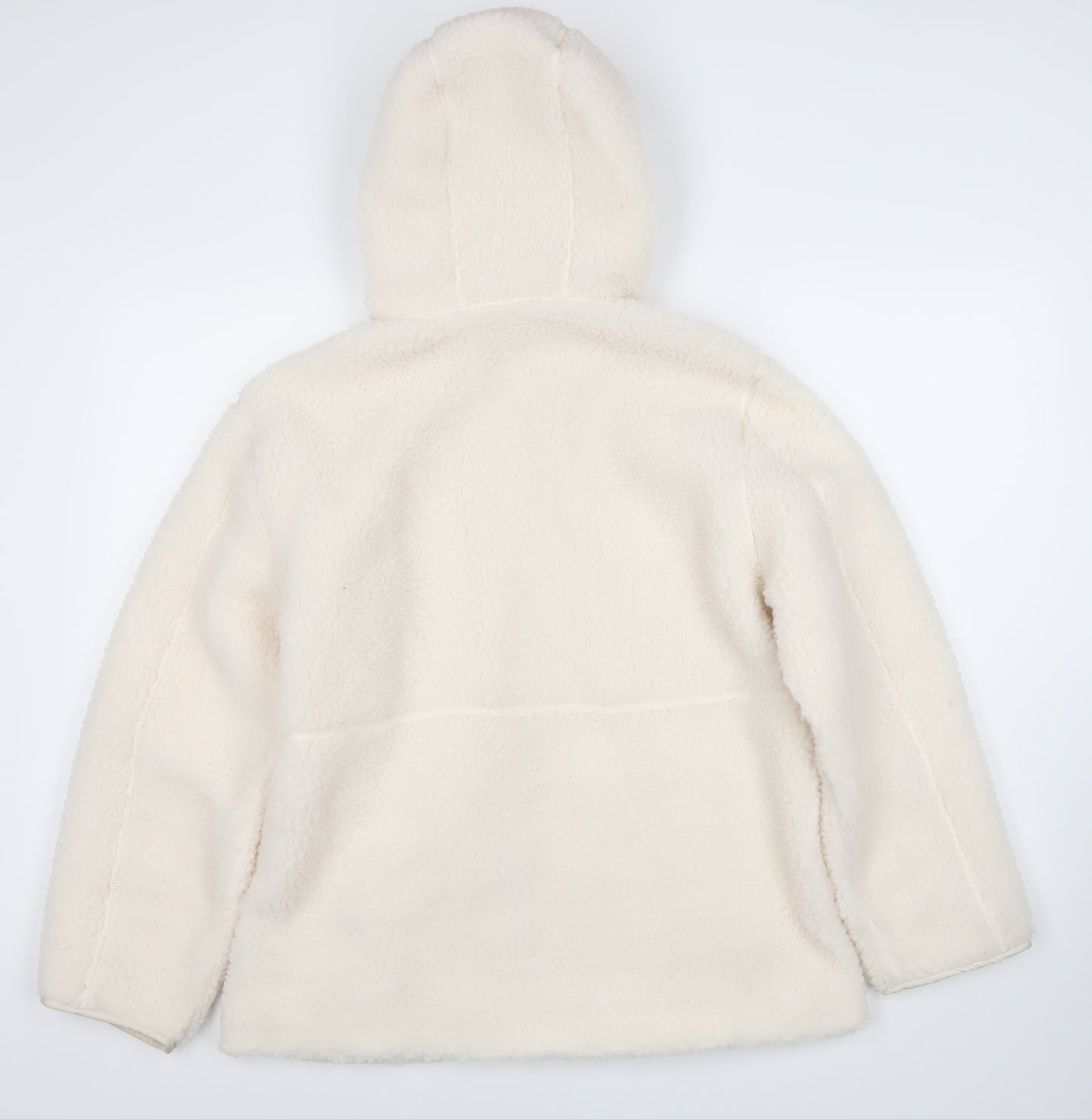 H&M Women’s Ivory Hooded Jacket XS Casual