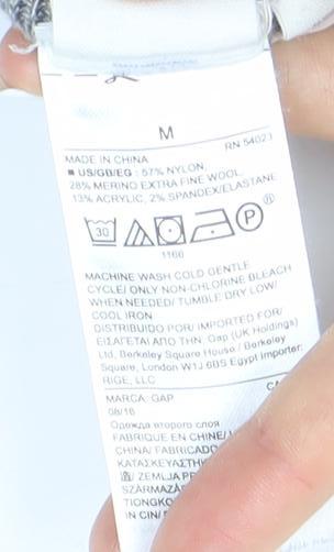 GAP Women's Grey Jogger Trousers, Size M, Elastic Waist