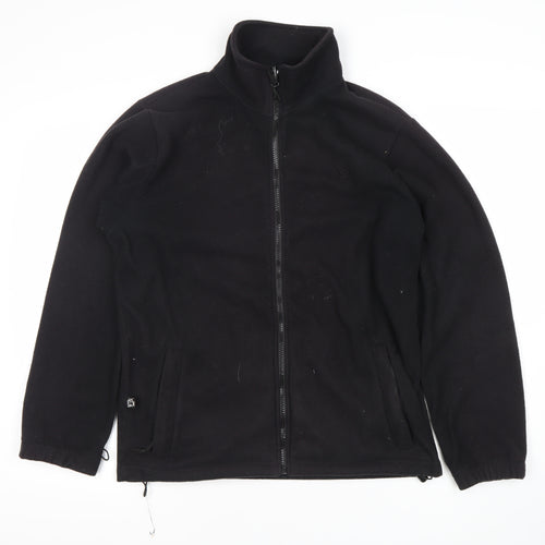 Mountain Essentials Men's Black XS Fleece Jacket
