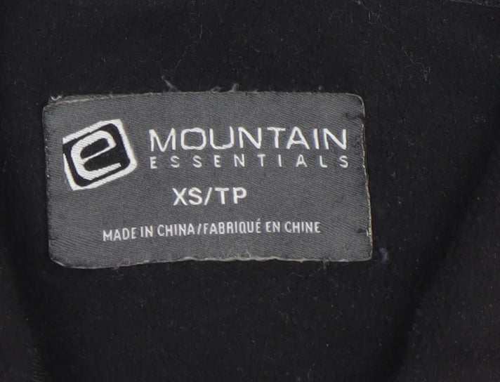Mountain Essentials Men's Black XS Fleece Jacket