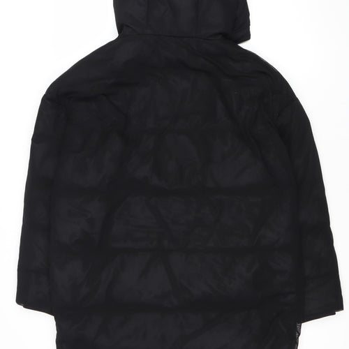 Calvin Klein Men's Black Puffer Jacket XS Hooded