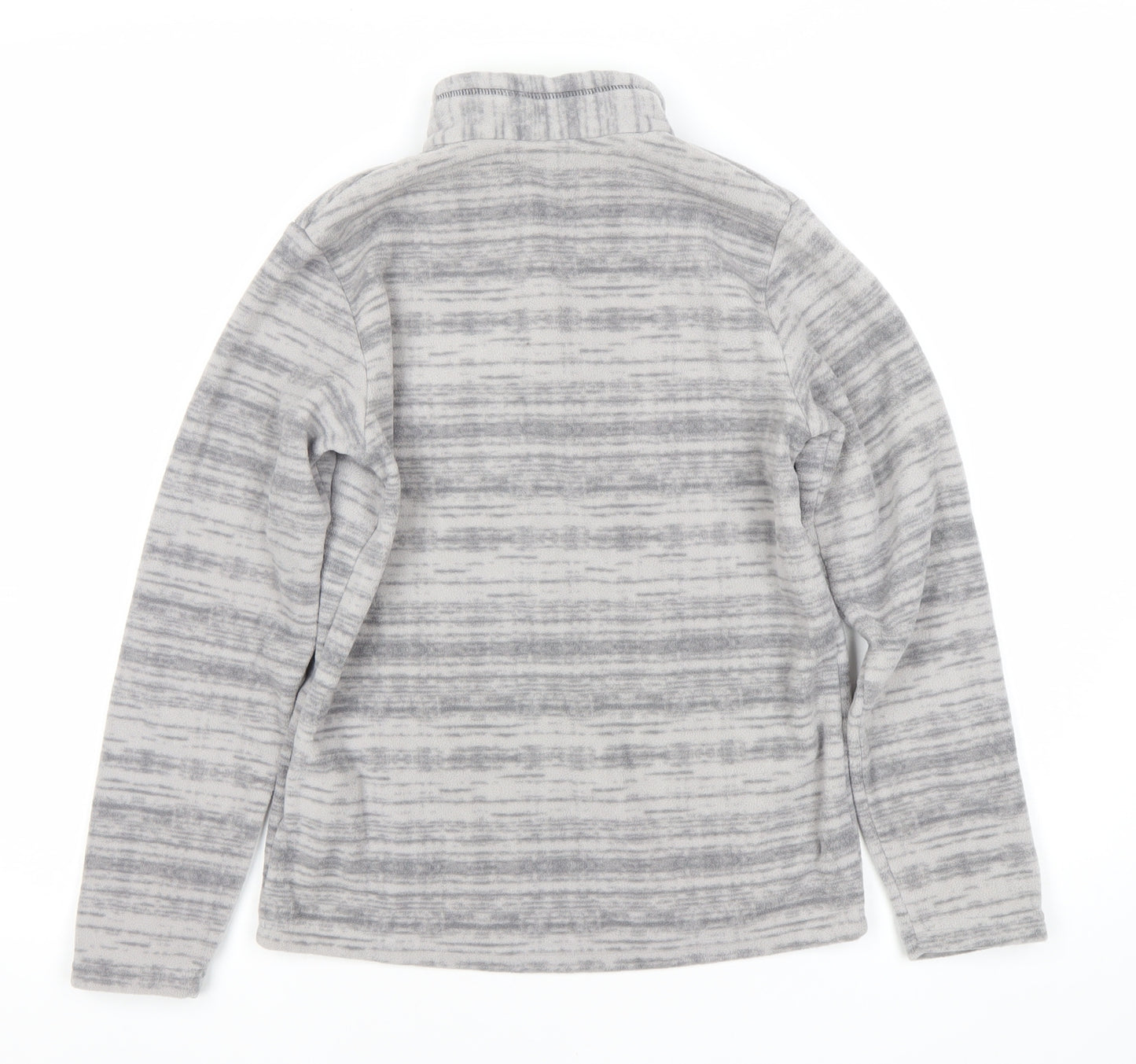 Quechua Boys Grey 12Y Full Zip Fleece Hoodie