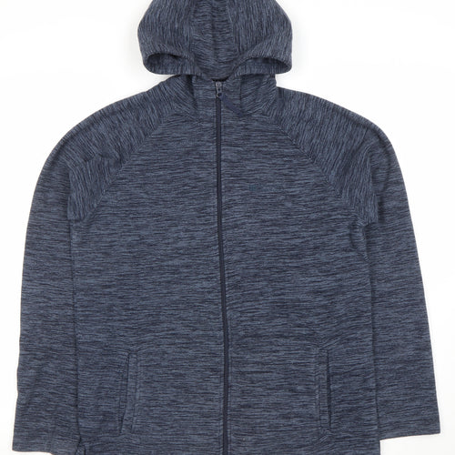 Mountain Warehouse Men's Blue Hooded Jersey Jacket S