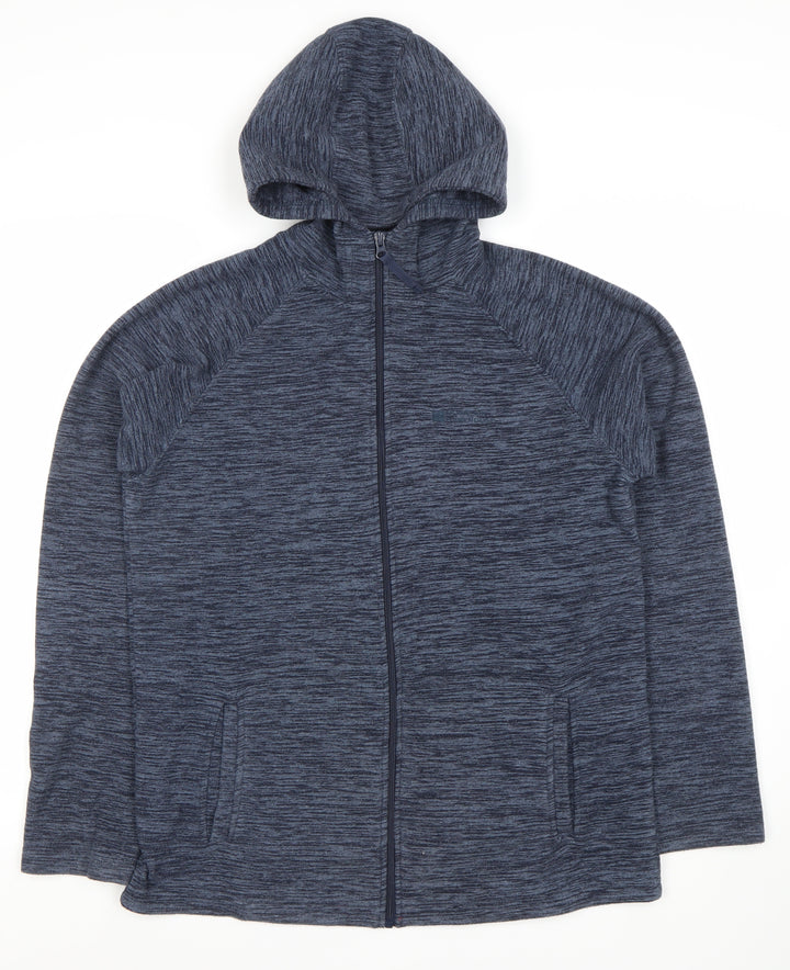 Mountain Warehouse Men's Blue Hooded Jersey Jacket S