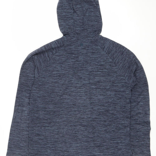 Mountain Warehouse Men's Blue Hooded Jersey Jacket S