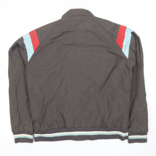 2YOU Men's Black Windbreaker Jacket, Size: