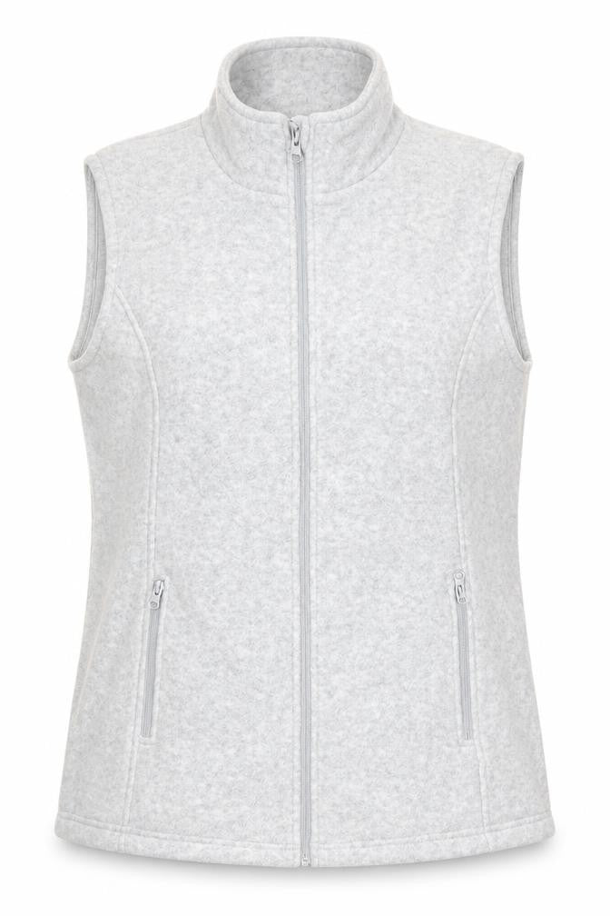 Damart Women's Grey Fleece Waistcoat Size 10/12
