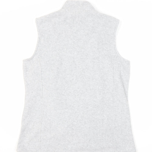 Damart Women's Grey Fleece Waistcoat Size 10/12