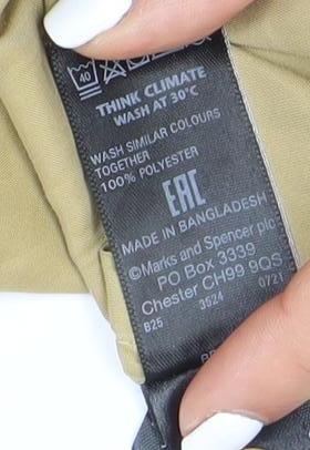 Marks and Spencer Women's Beige Tunic Blouse Size 14