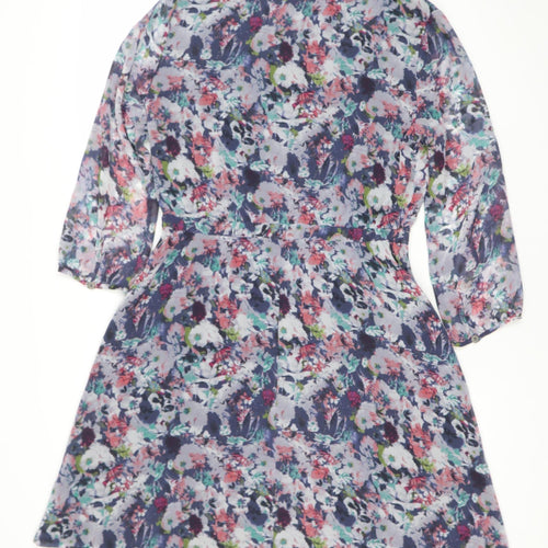 Marks and Spencer Women's Floral Dress - Size 8