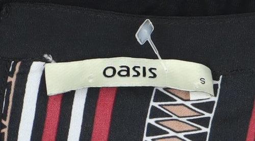 Oasis Women's Multicoloured S Geometric Blouse