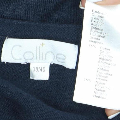 Colline Women's Blue Colourblock Shift Dress, Size 12