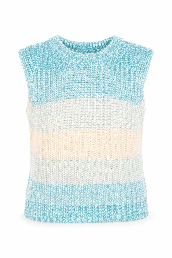 Front view of b.young Women’s Multicoloured Vest M