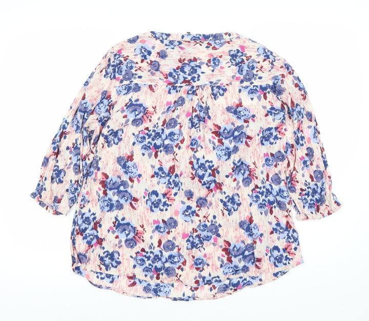 Marks and Spencer Women's Floral Tunic Blouse Size 14