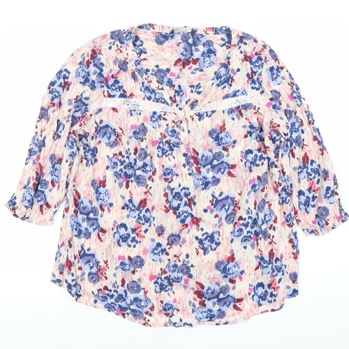 Marks and Spencer Women's Floral Tunic Blouse Size 14