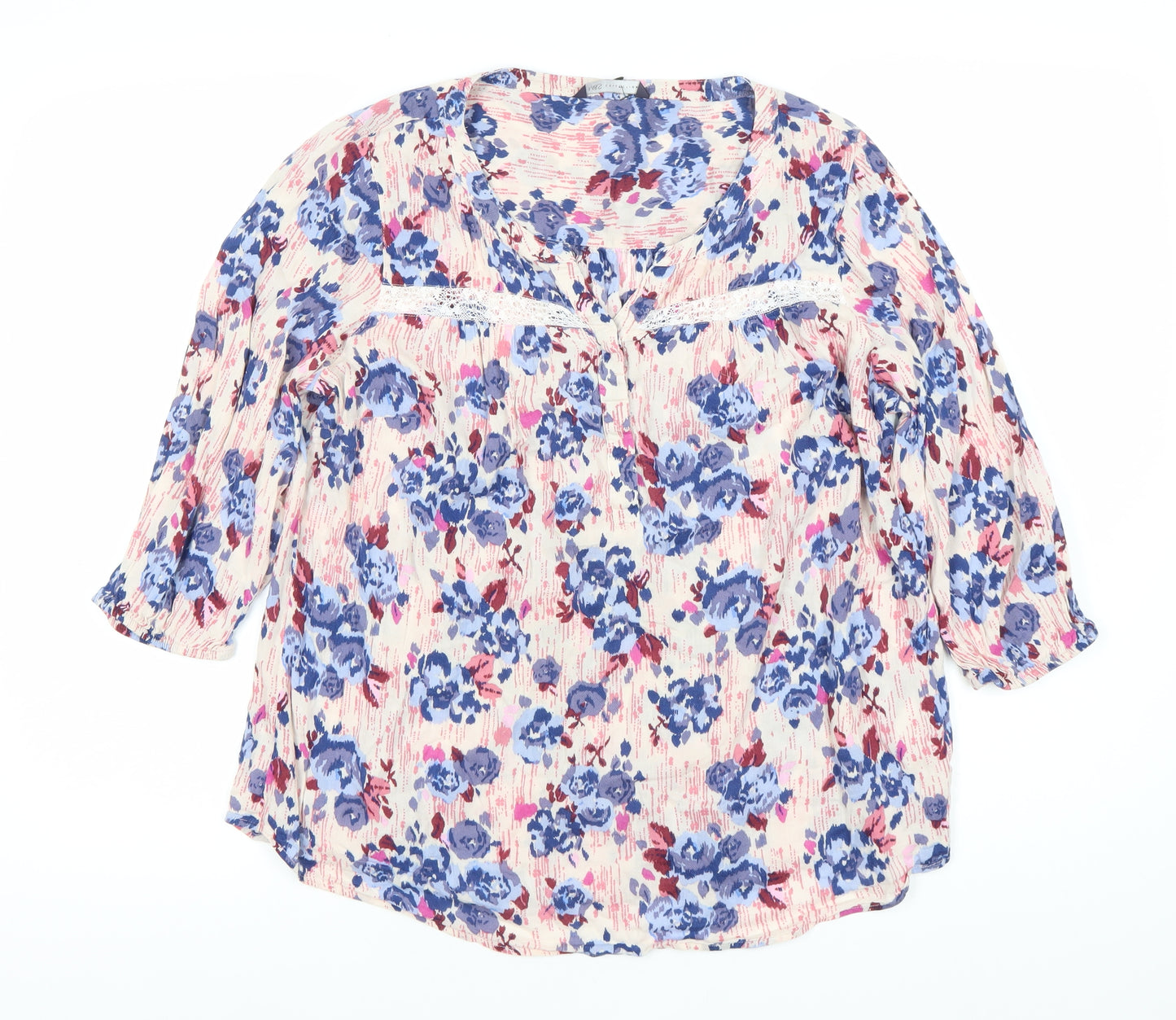 Marks and Spencer Women's Floral Tunic Blouse Size 14