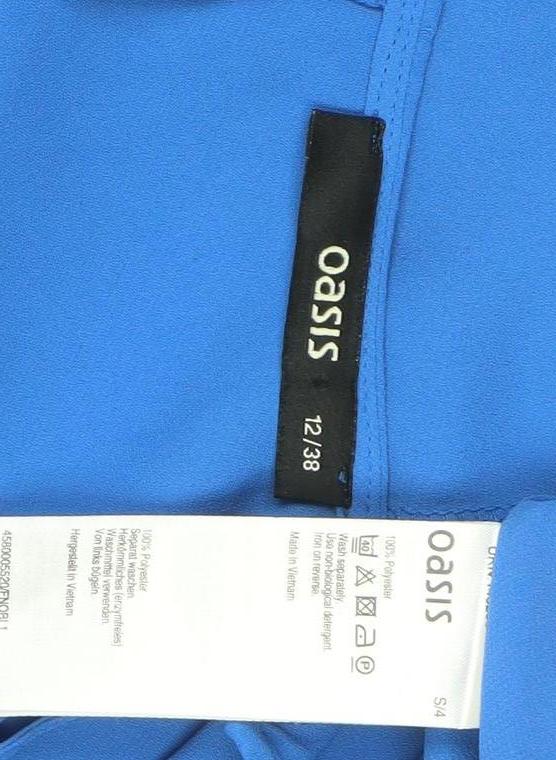 Oasis Women's Blue Camisole Top, Size 12