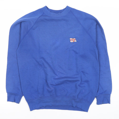 Lee Men's Blue Pullover Sweatshirt Size S