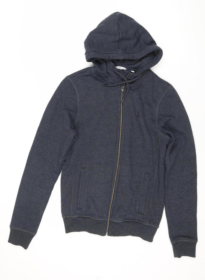 Next Men's Grey Full Zip Hoodie XS